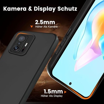 Puzdro na telefón Agedate pre Xiaomi 11T Pro s ochranou fotoaparátu, nárazuvzdorné, odolné proti