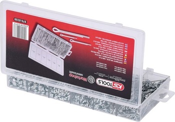 KS Tools 970.0330 Súprava závlačiek, 1000 ks | 970.0330, Sada nástrojov