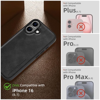 Puzdro X-level 3 v 1 pre iPhone 16 s MagSafe, ochranou displeja, ochranou fotoaparátu, vojenskou