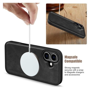 Puzdro X-level 3 v 1 pre iPhone 16 s MagSafe, ochranou displeja, ochranou fotoaparátu, vojenskou