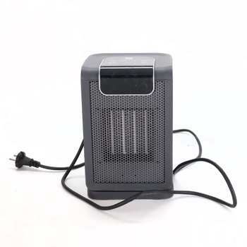 Teplovzdušný ventilátor Amazon Basics sivý