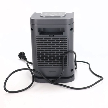 Teplovzdušný ventilátor Amazon Basics sivý