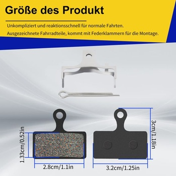 Brzdové destičky AHL pro Shimano XTR M985 2011 M988 Deore XT M785 SLX M666 M675 Deore M615 Alfine