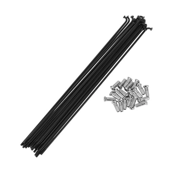 INFINAUTO Drôty na bicykel čierne 13G 20 kusov 195 mm…