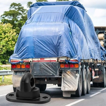 KOUHA 12x otočné spony pro oválná očka, plastové otočné spony na plachty | Otočné spony na plachty