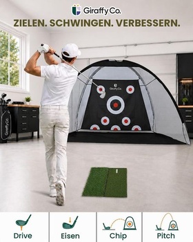 Golfová sieť Giraffy Co. tréningová