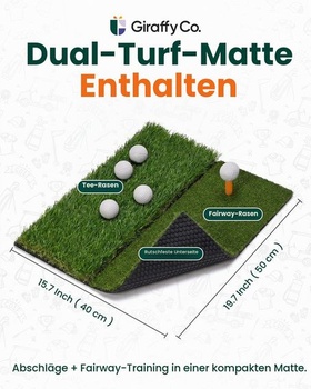 Golfová sieť Giraffy Co. tréningová