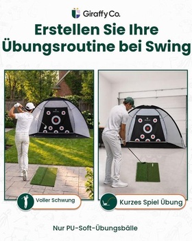 Golfová sieť Giraffy Co. tréningová