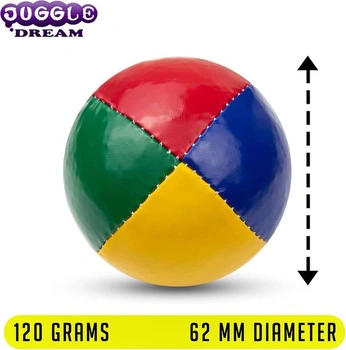 Žonglérské míče Juggle Dream 3X Pro Thud – sada 3 profesionálních žonglovacích míčků s online