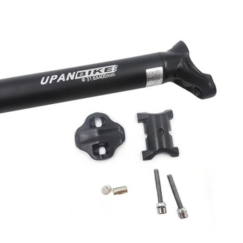 Sedlovka na bicykel UPANBIKE vyrobená z hliníkovej zliatiny, dĺžka 400 mm, priemer 27,2 mm 30,9 mm 31,6