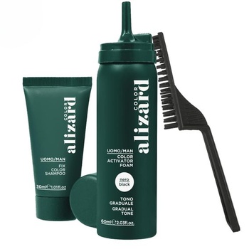 Farbiaci penový set pre pánov ALIZARD 60 ml