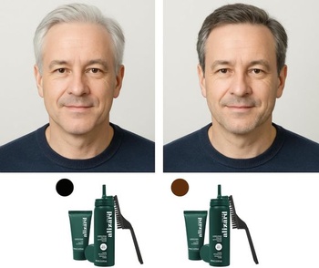 Farbiaci penový set pre pánov ALIZARD 60 ml