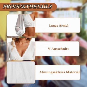 Dámska blúzka s dlhým rukávom, výstrih do V, priesvitná a jednoduchá, pre príležitosti ako