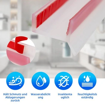 ACESOME Kuchyňský sokl, Gumové těsnění pro kuchyňský sokl, Panel kuchyňského soklu pro 15mm, 16mm,