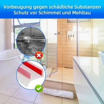 ACESOME Kuchyňský sokl, Gumové těsnění pro kuchyňský sokl, Panel kuchyňského soklu pro 15mm, 16mm,