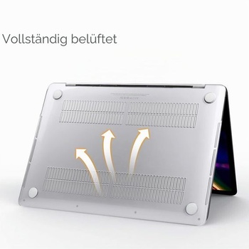Fintie Hülle Kompatibel s MacBook Pro 13 (2016-2022) M2/ M1 *Průhledný Macbook Pro 13''