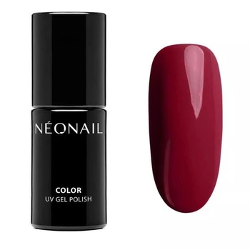UV lak na nechty NÉONAIL 7,2 ml - Červená - Vínovo červená…