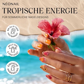 UV lak na nechty NÉONAIL 7,2 ml - Červená - Fearless Red - Farby NÉONAIL - UV laky - Gélové nechty -