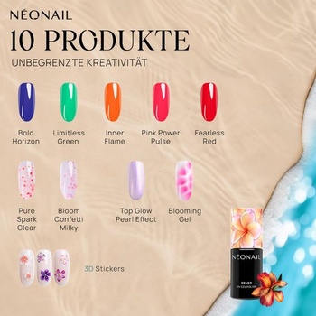 UV lak na nechty NÉONAIL 7,2 ml - Červená - Fearless Red - Farby NÉONAIL - UV laky - Gélové nechty -