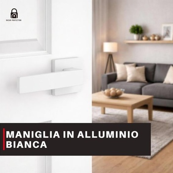 Vnitřní kliky s rozetou 50 mm, pár vnitřních klik, moderní design, kompletní sada pro dřevěné