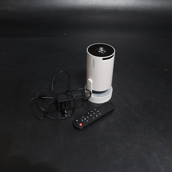 Mini projektor Alwtniet, podpora mini projektora 4K, Wi-Fi 6 a Bluetooth 5.4, 5W reproduktor,