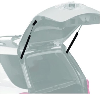 2x plynové pružiny pre zadné dvere kompatibilné s Hyundai i10 2007-2013. Náhrada plynového tlmiča