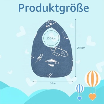 Vicloon detské podbradníky, mäkké savé a nepremokavé nákrčníky, podbradníky na slintanie, obrúsky na