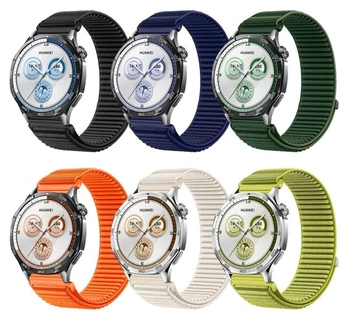 Náramek GIOPUEY kompatibilní s Amazfit Bip Max, nylonový náhradní řemínek pro venkovní sporty,