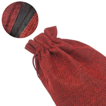 DUGYIRS 30 jutových tašek se stahovací šňůrkou 13 cm x 18 cm (3 barvy)