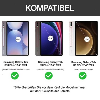 Puzdro s klávesnicou WINCHKING pre Samsung Galaxy Tab S10 Plus/S9 Fe Plus/S9 Plus