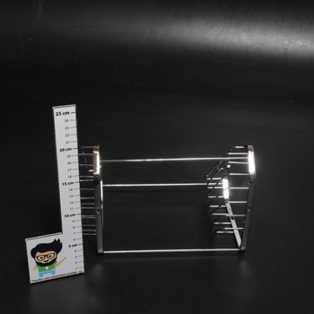 Sprchová polica TATAY Quick Fix 5 cm, model Krom, kompatibilná (nie je nutné vŕtanie) | Sprchová