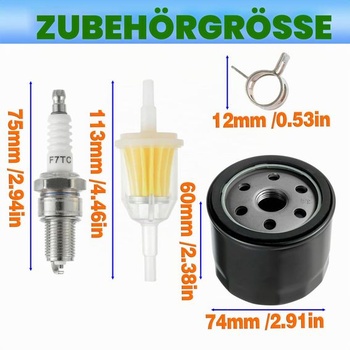Vzduchový filter MIU13038 pre záhradný traktor BS 591334 594201 796031