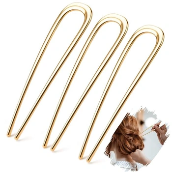 Mbsomnus 3 kusy francúzskej sponky do vlasov kovové 14cm…