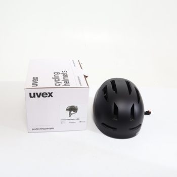 Uvex urban Planet LED - robustná cyklistická prilba pre mužov aj ženy - individuálne nastaviteľná