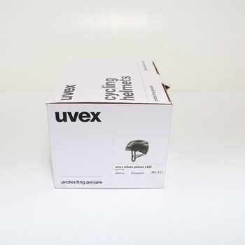 Uvex urban Planet LED - robustná cyklistická prilba pre mužov aj ženy - individuálne nastaviteľná