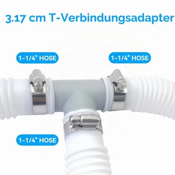 T spojka bazénové hadice DAILJMON