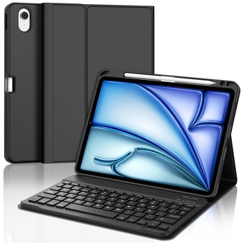 JADEMALL Puzdro s klávesnicou pre iPad Air 11 palcov M2/M3 2024/2025, talianska QWERTY magnetická