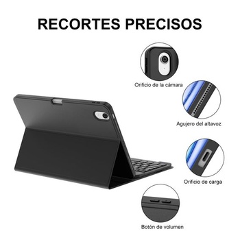 JADEMALL Puzdro s klávesnicou pre iPad Air 11 palcov M2/M3 2024/2025, talianska QWERTY magnetická