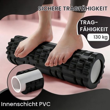 Masážny valec na fascie 30 x 9 cm, vyrobený z EVA peny s vysokou hustotou pre hĺbkovú masáž