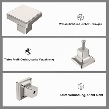 Amerdeco 10dielne nábytkové gombíky, gombíky skriniek, gombíky zásuviek, gombíky dvierok skriniek,