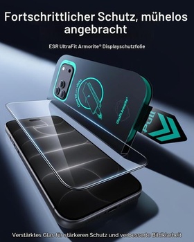 Ochranné tvrdené sklo ESR pre iPhone 18 Pro Max/17 Pro Max, transparentné, ESR 2 ks