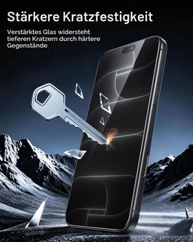 Ochranné tvrdené sklo ESR pre iPhone 18 Pro Max/17 Pro Max, transparentné, ESR 2 ks