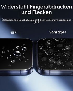 Ochranné tvrdené sklo ESR pre iPhone 18 Pro Max/17 Pro Max, transparentné, ESR 2 ks