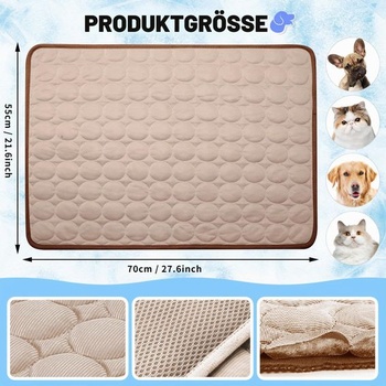 Chladiaca podložka pre psov, 70×55 cm Chladiaca podložka pre domácich miláčikov, Chladiaca deka pre psov