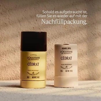 L'OCCITANE - Deodorant - Bez alkoholu a hliníkových solí - Vyrobeno ve Francii 70 g (1 balení)