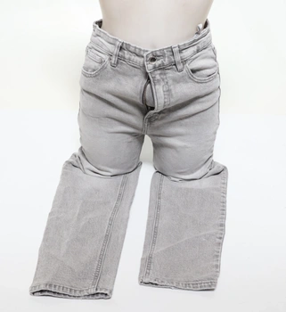 Dámské džíny PULL&BEAR šedé vel. 36 EUR