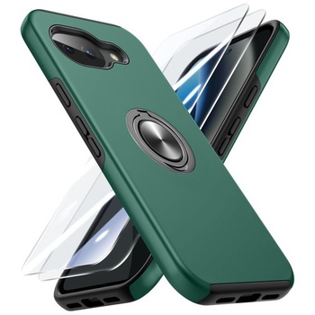 Puzdro Doeshine pre Google Pixel 10A so stojanom, zelené Google Pixel 10A zelené