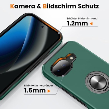Puzdro Doeshine pre Google Pixel 10A so stojanom, zelené Google Pixel 10A zelené
