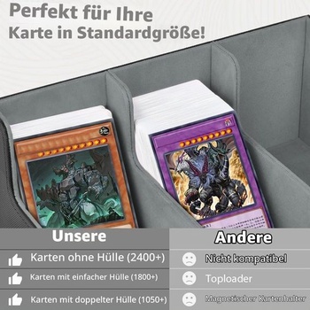 Úložný box na zberateľské karty Aolso