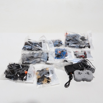 HiWEEGO Technic Robot Kit pre deti s LED očami, 5v1 aplikácia s diaľkovým ovládaním, robotická sada,